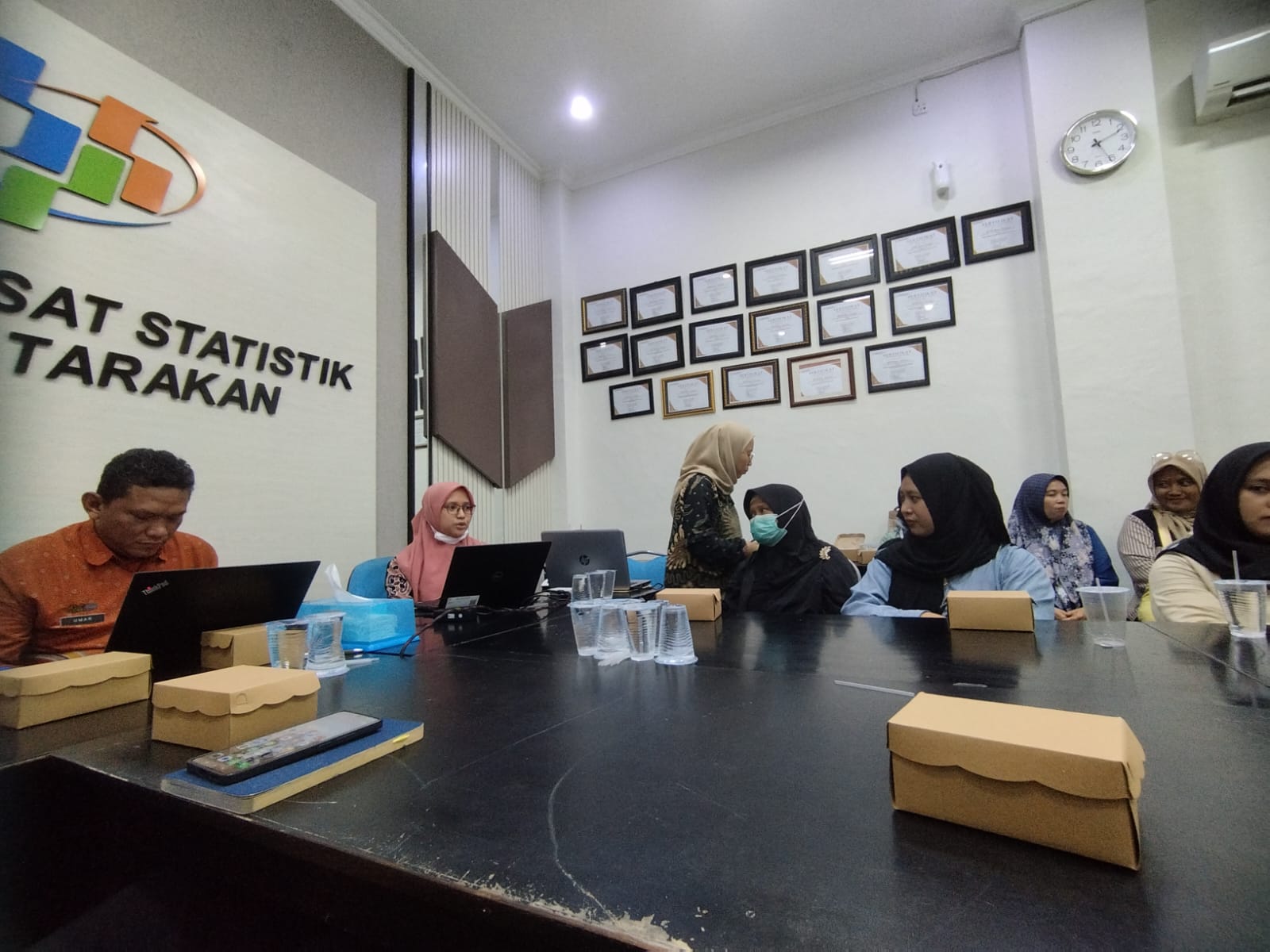 Rakor dan Evaluasi Capaian Pendataan Lengkap Sensus Ekonomi 2026 Wilayah Tarakan Utara